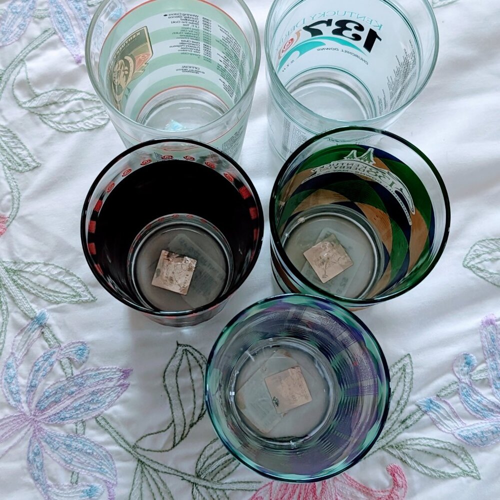 Set of 5 Kentucky Derby Mint Julep Glasses Mixed 2004-2015 130th-141st Official - Picture 8 of 9